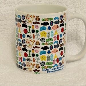 Giant Microbes Cartoon Mug